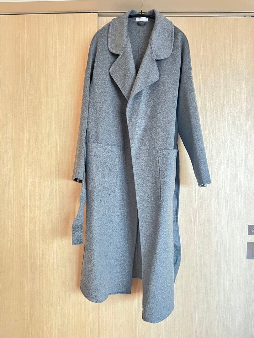 超美品✨ok.soon light melton coat オクスンロングコート