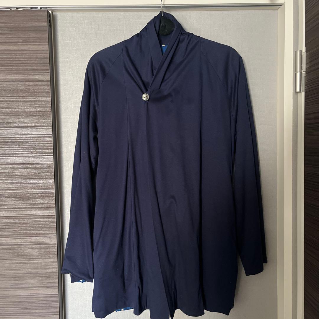 ミナモサクラ　リバーシブルジャケット ブルーブルー　BLUE BLUE