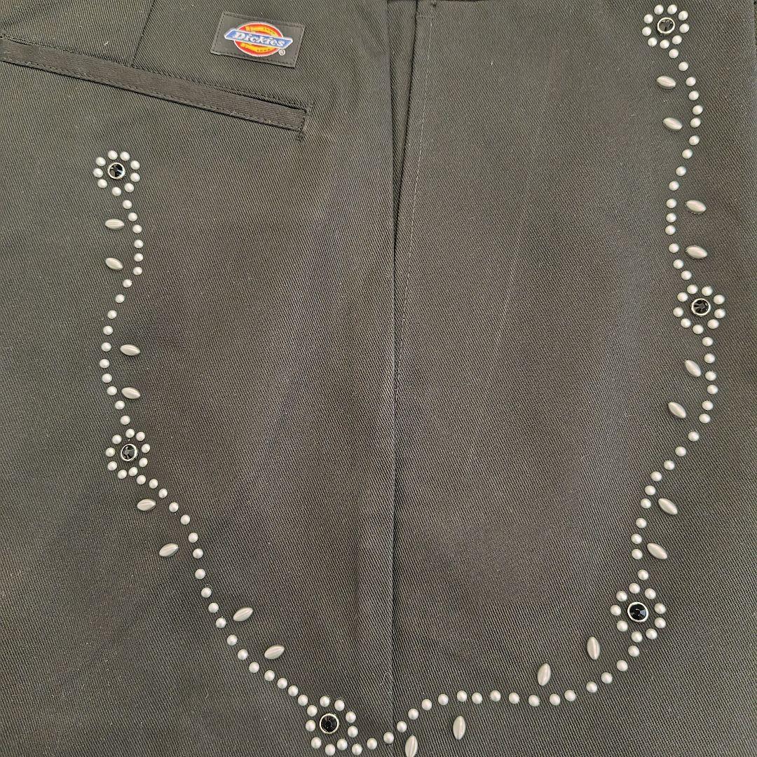 ディッキーズ874スタッズカスタム■W34キムタク木村拓哉古着アメカジ