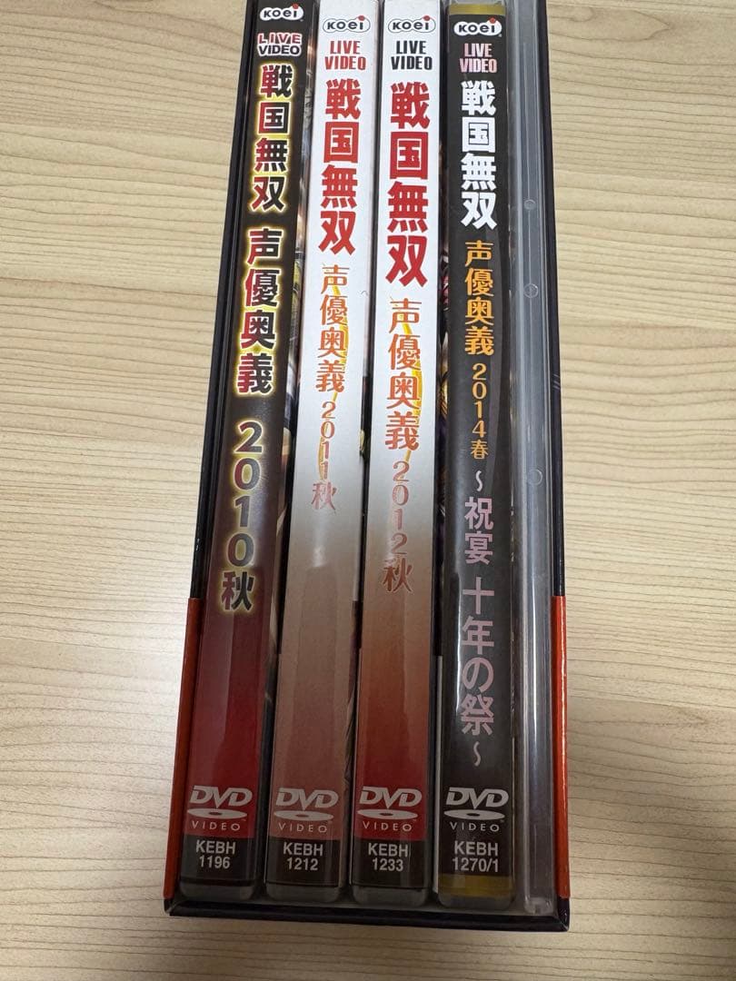 戦国無双 声優奥義 DVD-BOX 豪華版
