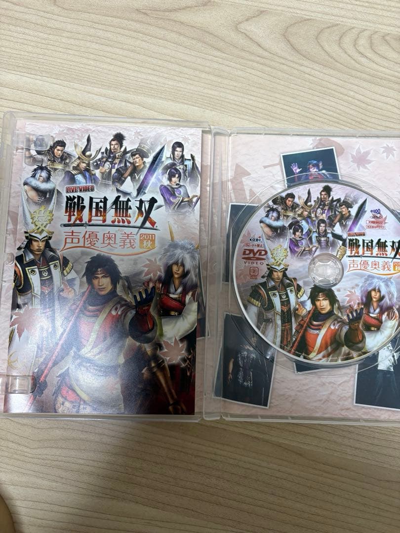 戦国無双 声優奥義 DVD-BOX 豪華版