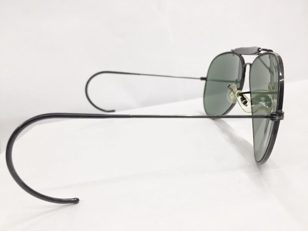 B&L/ボシュロム レイバン アウトドアーズマン ブラック メタルサングラス