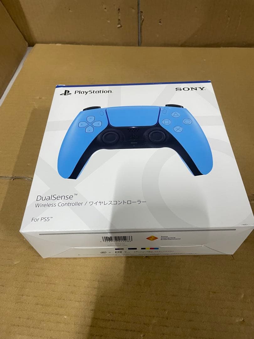 DualSenseコントローラー スターライト ブルー(CFI-ZCT1J05)