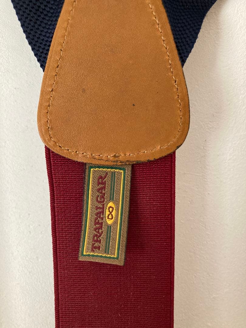 TRAFALGER トラファルガー　サスペンダー　アメリカ製　美品