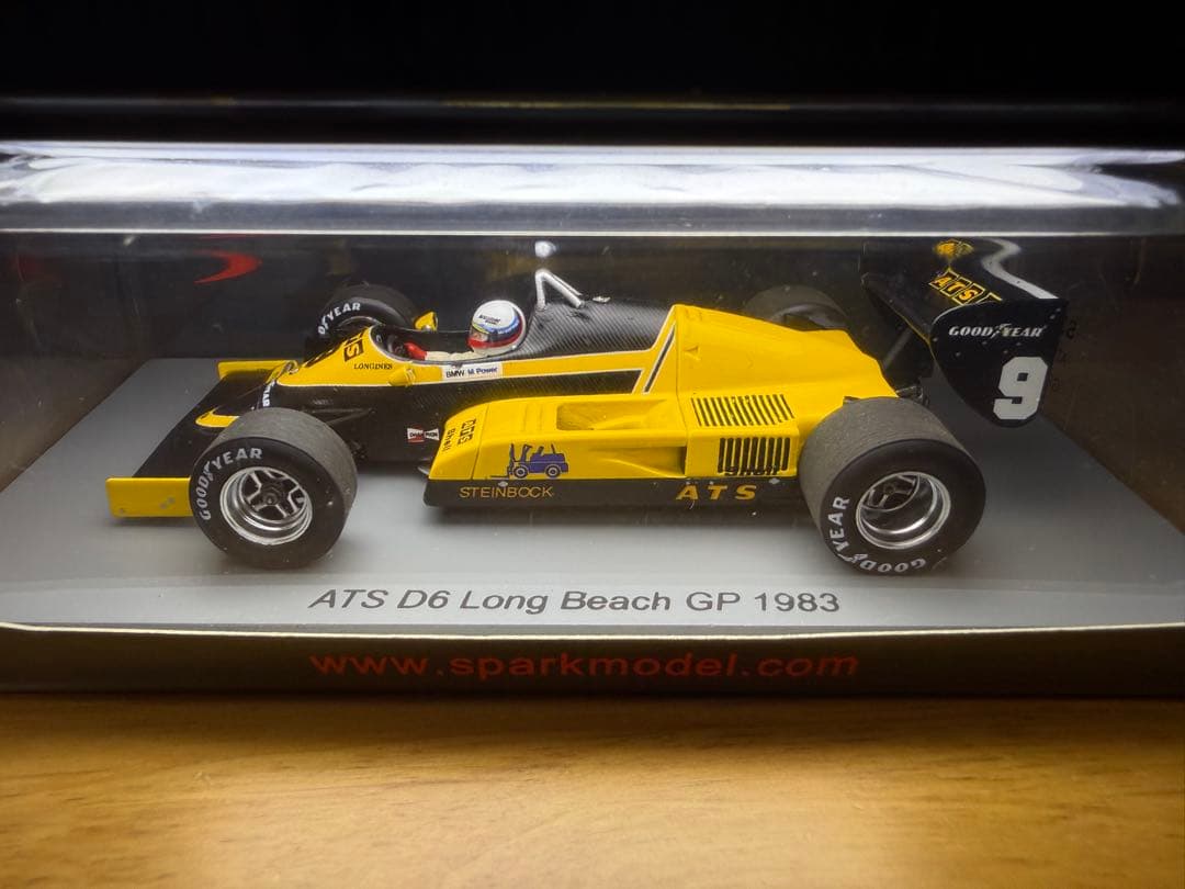 ミニカー 1/43 ATS D6 Long Beach GP 1983