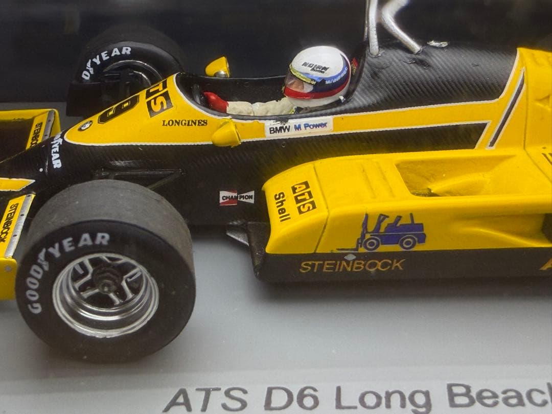 ミニカー 1/43 ATS D6 Long Beach GP 1983