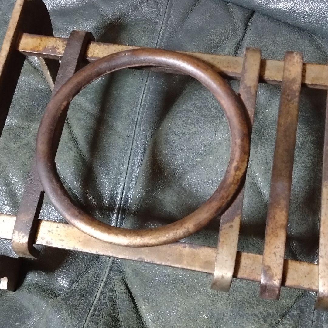 猫足　吉原　五徳 （鉄）レトロ