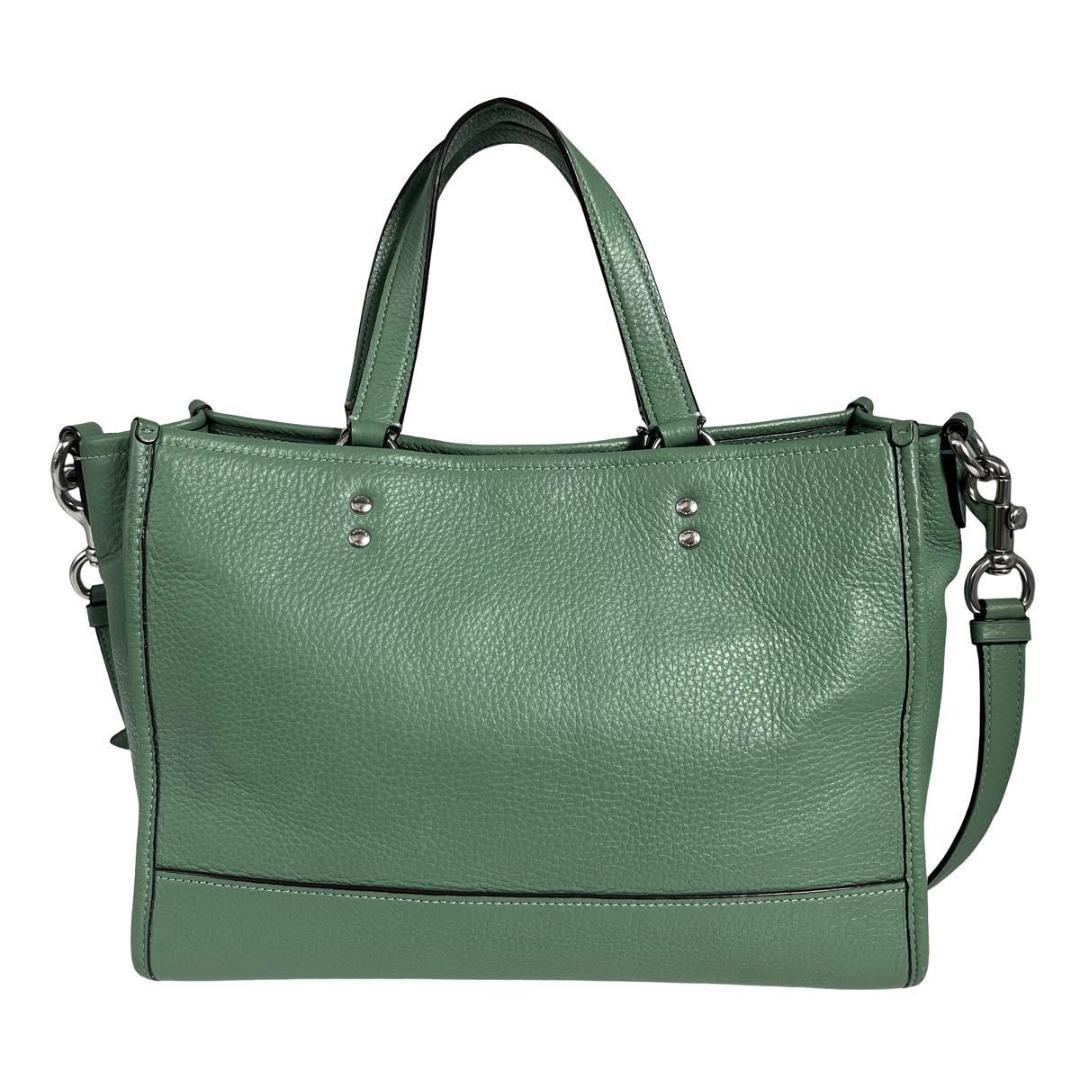 美品 COACH コーチ デンプシー キャリーオール ウィズ パッチ 2way