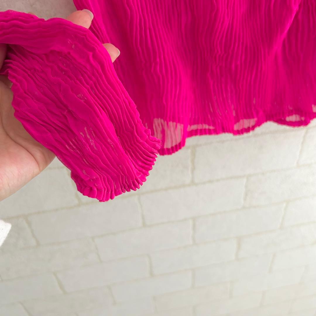 L*n様 ISSEY MIYAKE イッセイミヤケ　シフォン　DAY PINK