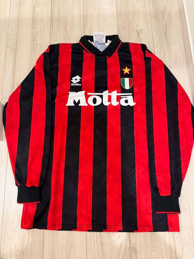 93-94 ACミラン　サビチェビッチ選手 支給品　ユニフォーム　検　実使用