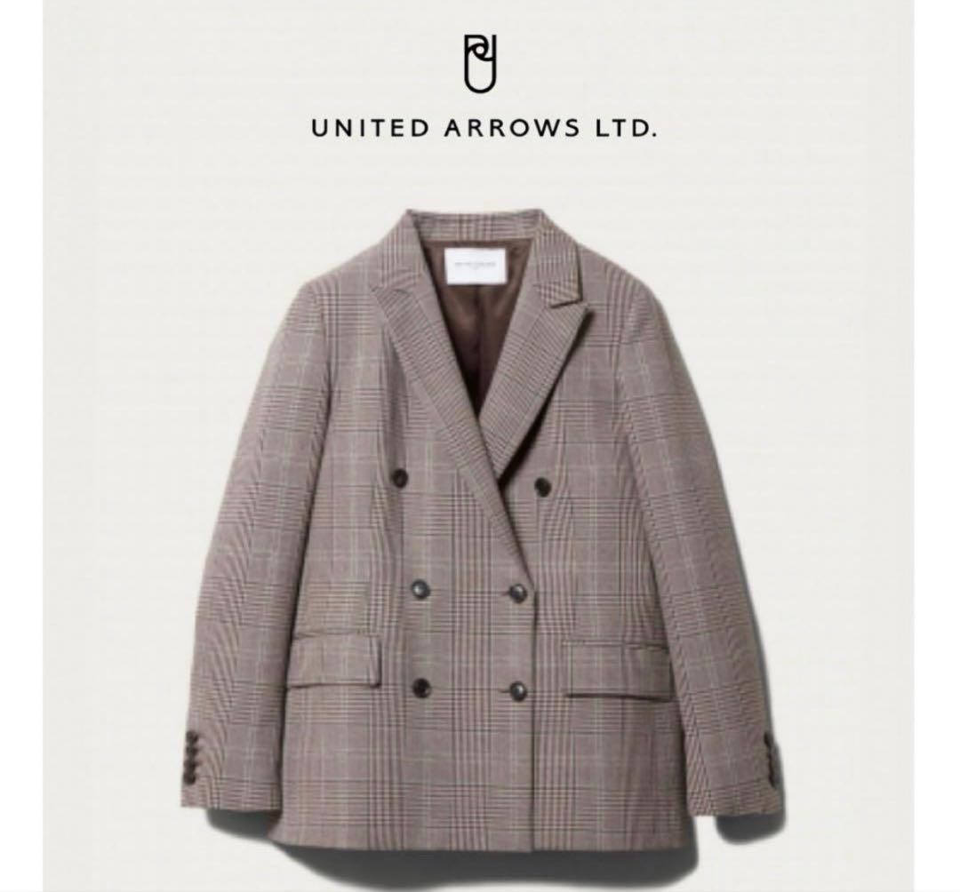 【1度着用のみ美品】 ユナイテッドアローズ UWSC ダブルブレザー ジャケット
