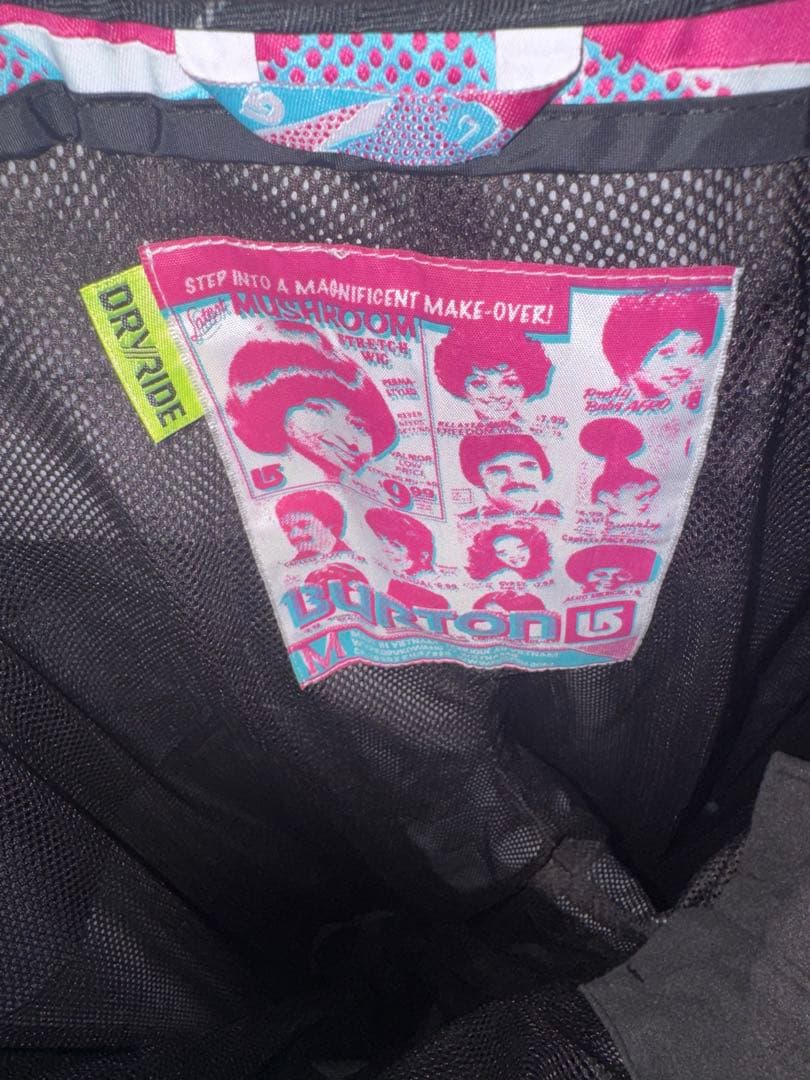 Barton バートンスノーボードウェア ブラック/ストライプ サイズM メンズ