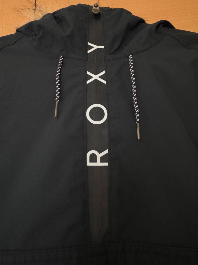 ATSU☺︎ROXY ロキシー スノボ ウェア アノラックジャケットブラック