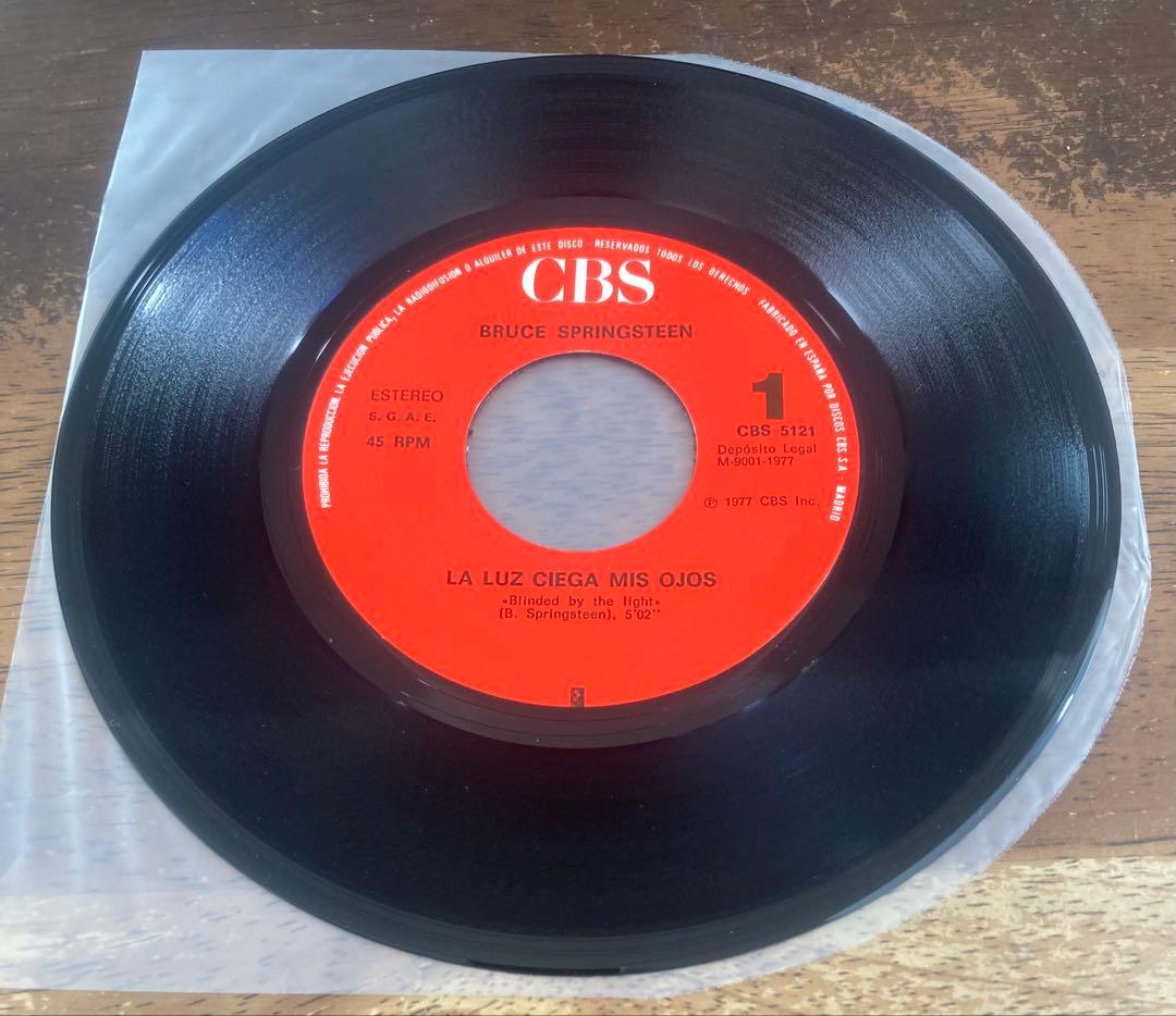 ◾️️極美盤◾️最高音質レア7インチシングル■ BRUCE SPRINGSTEEN /