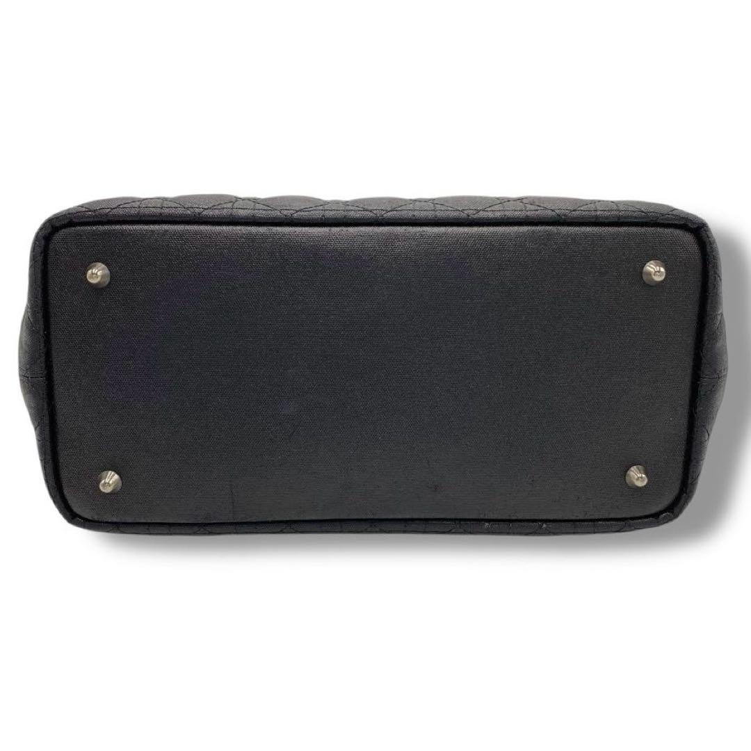 美品 Dior ディオール カナージュ パナレア トートバッグ バッグ A4 黒