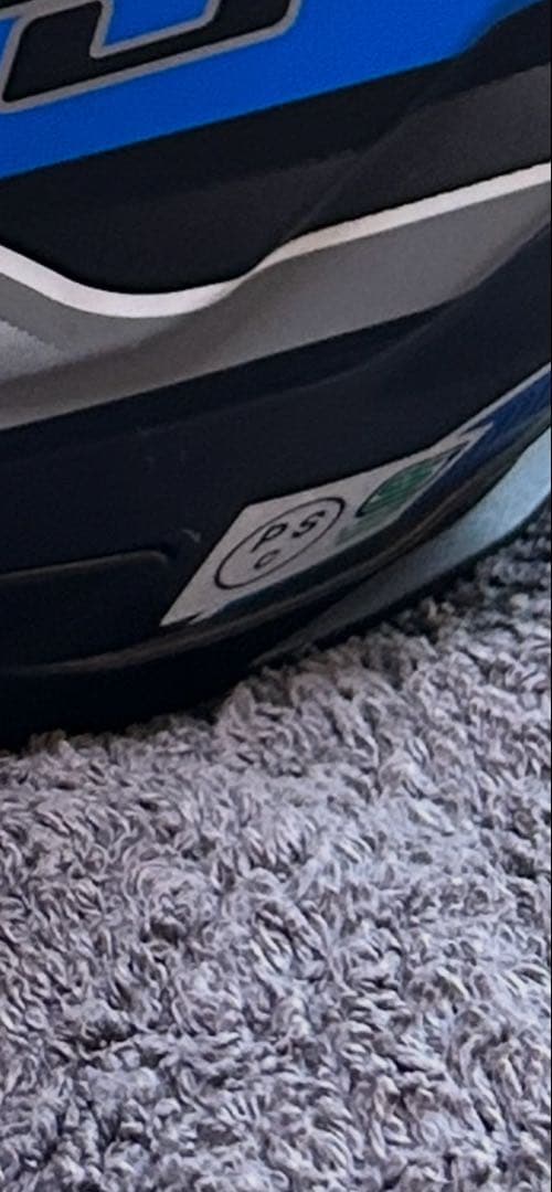 OGKカブトKAMUI3アクセルフラットブラックブルーフルフェイスヘルメット