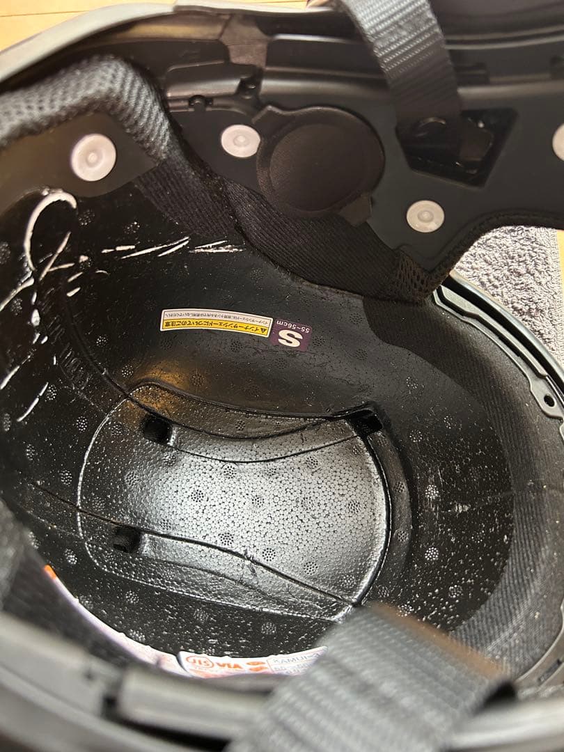 OGKカブトKAMUI3アクセルフラットブラックブルーフルフェイスヘルメット