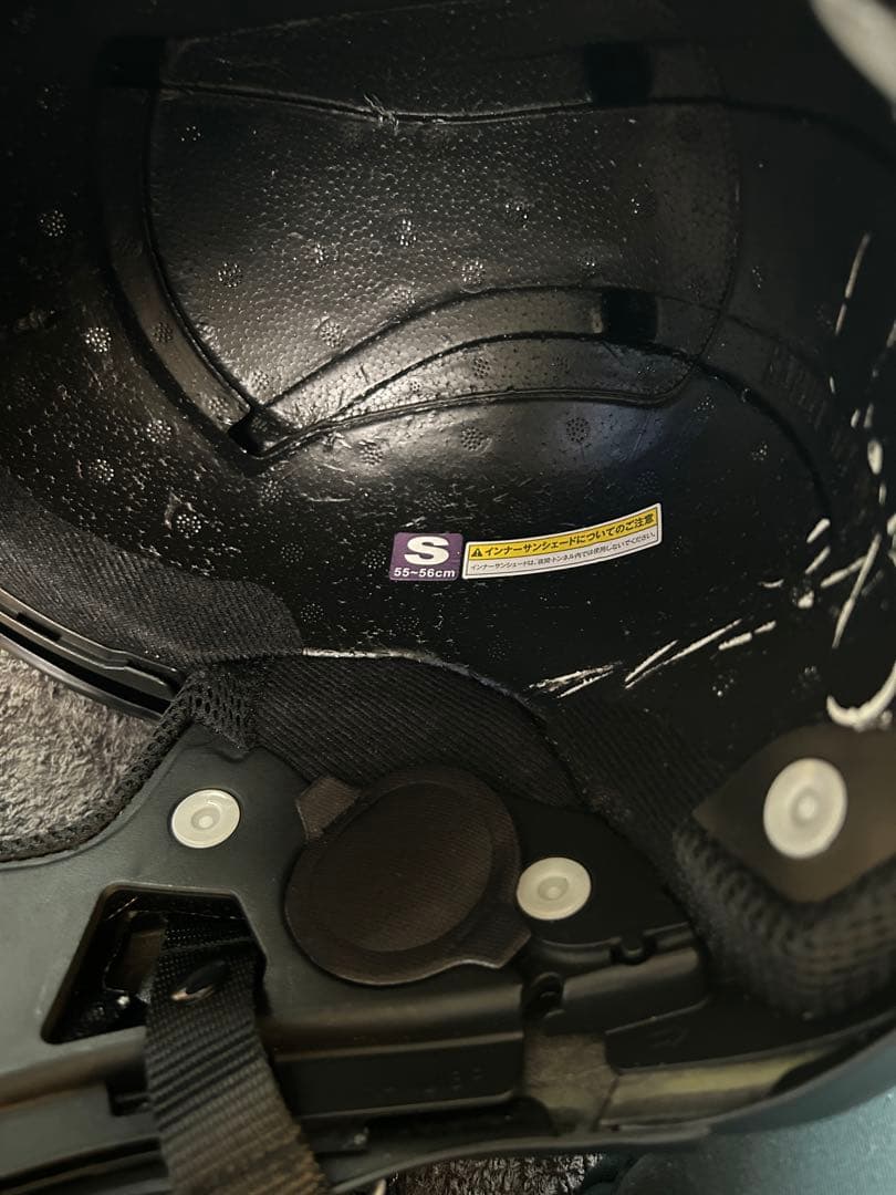 OGKカブトKAMUI3アクセルフラットブラックブルーフルフェイスヘルメット