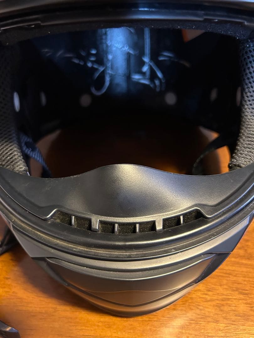 OGKカブトKAMUI3アクセルフラットブラックブルーフルフェイスヘルメット