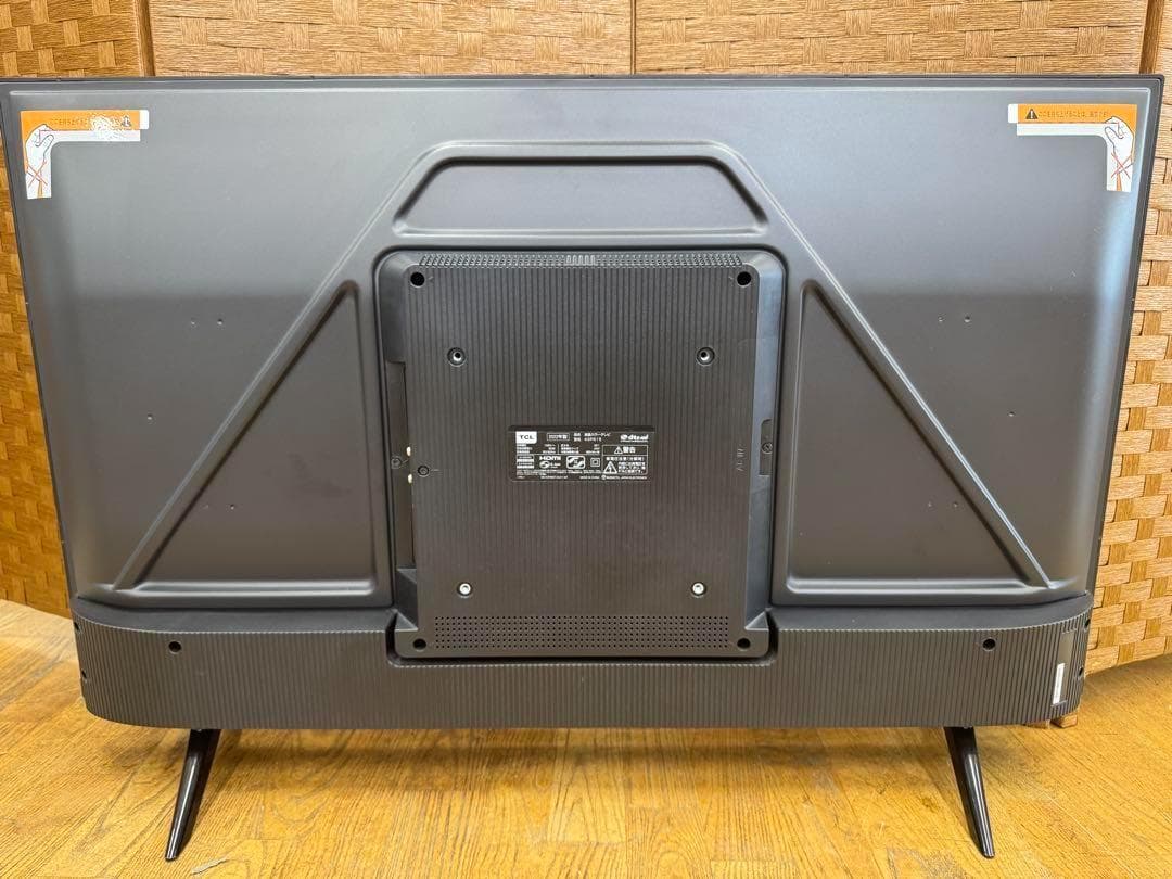 【美品】 4K対応　TCL 43P615 43型　アプリ内蔵式　2022年製