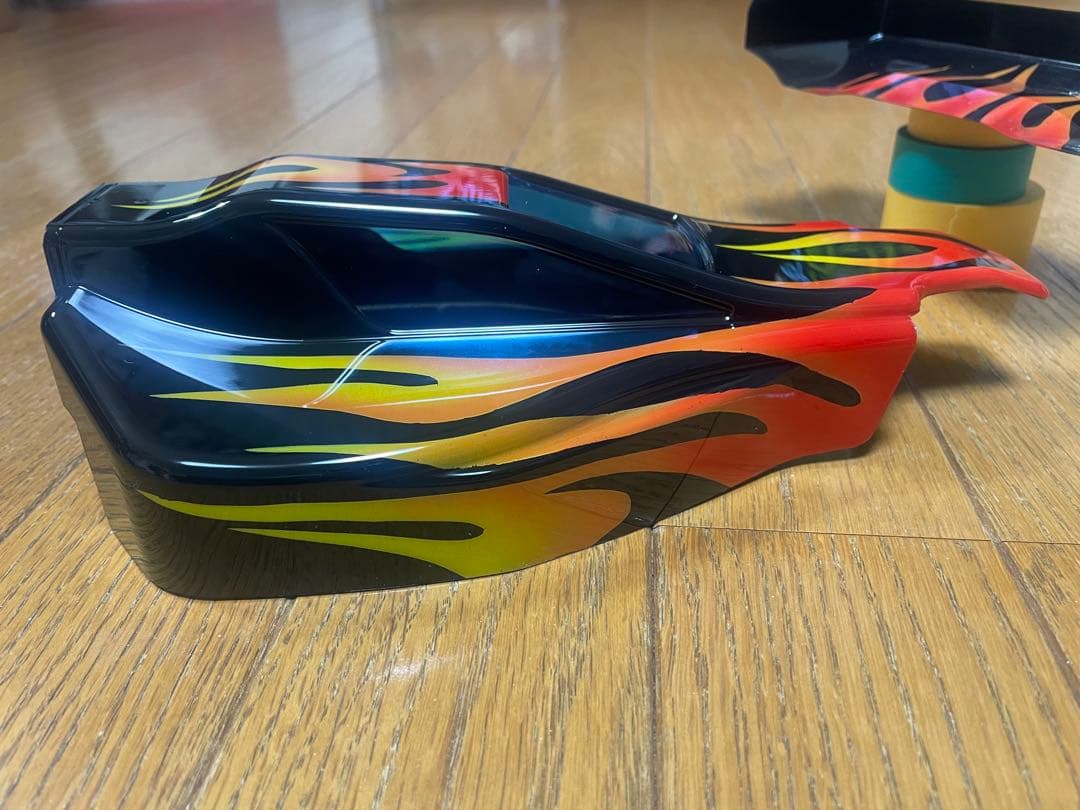 DT 02 サンドバイパー　タミヤ新品塗装済ボディ フレア