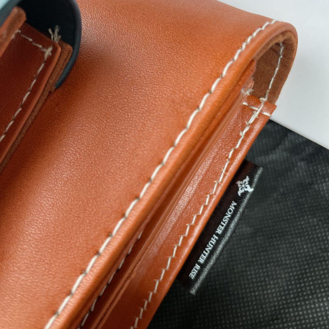 CAPCOM モンスターハンターライズ 本革マルチポーチ