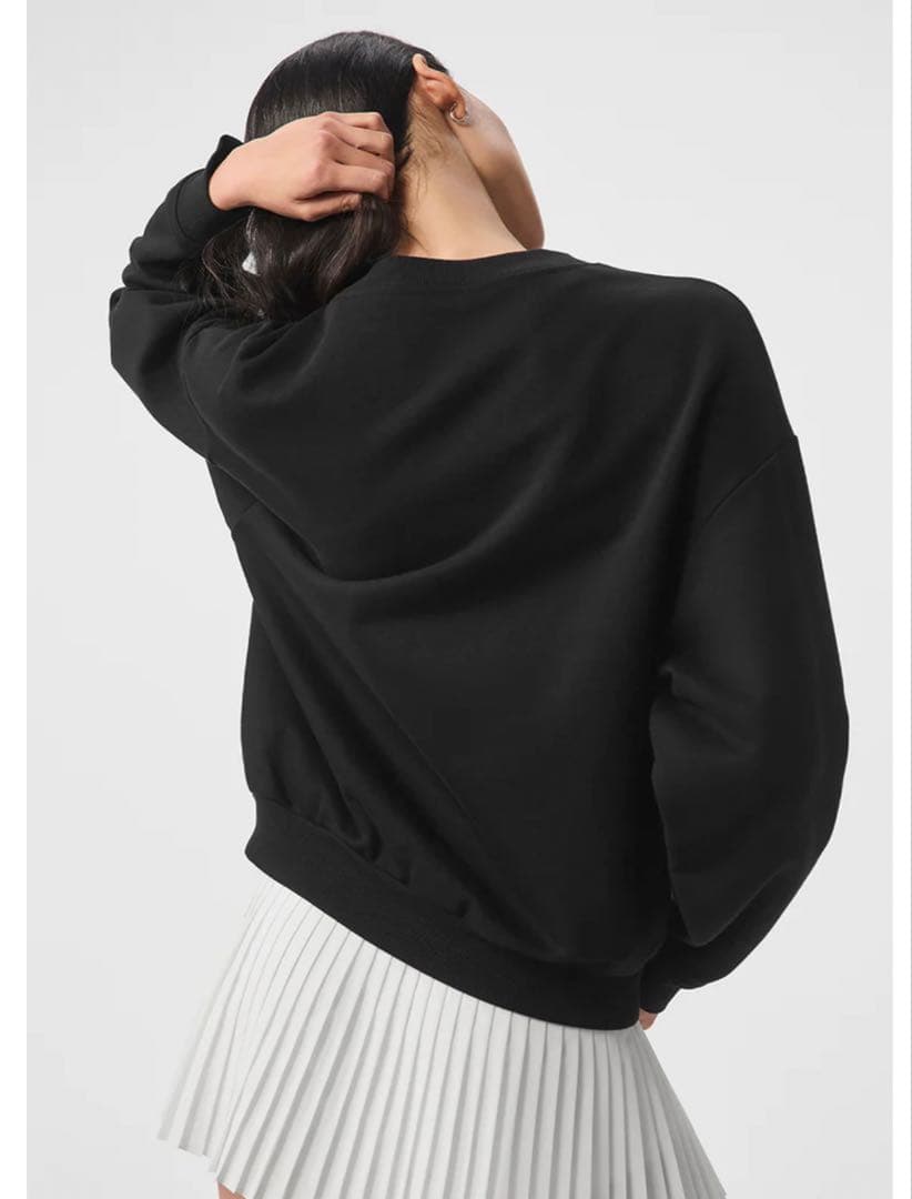 新品 alo Accolade Crew Neck Pullover L