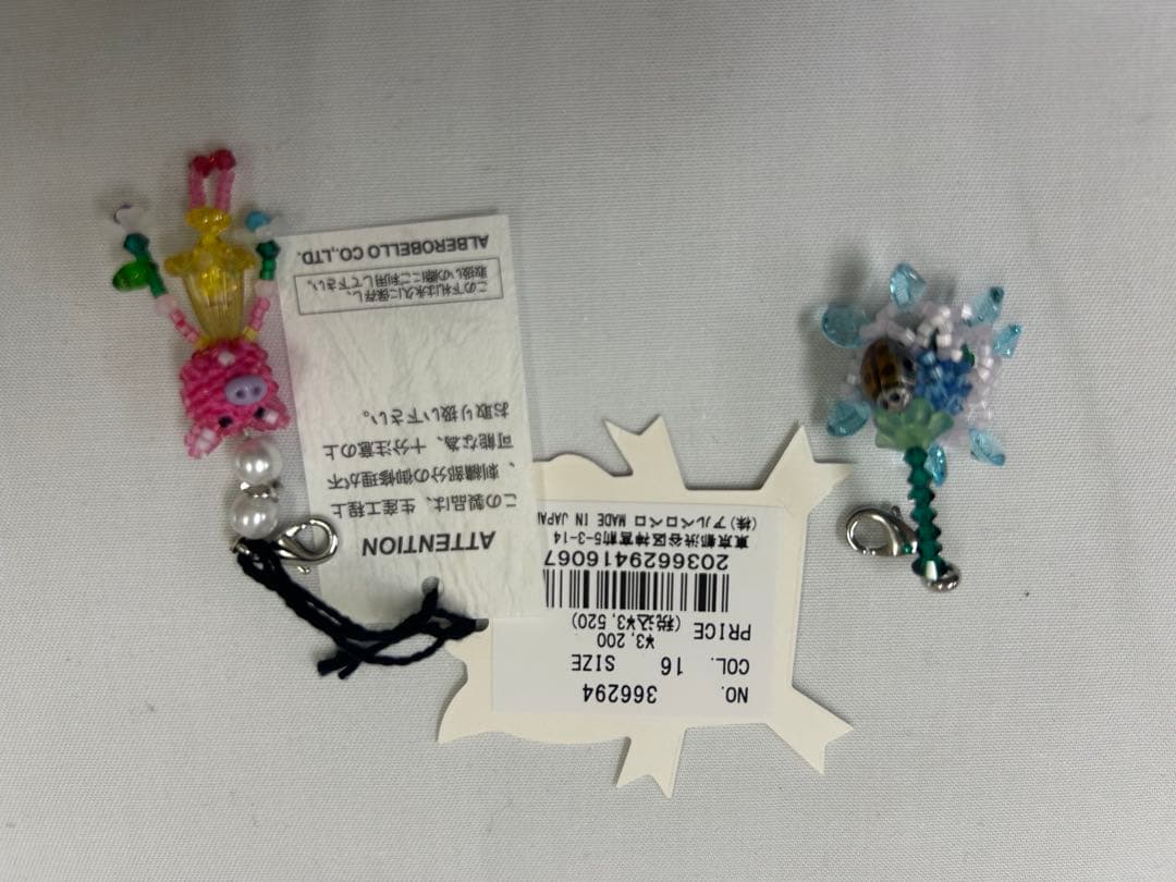 メガネ吊り，ピアス，チャーム