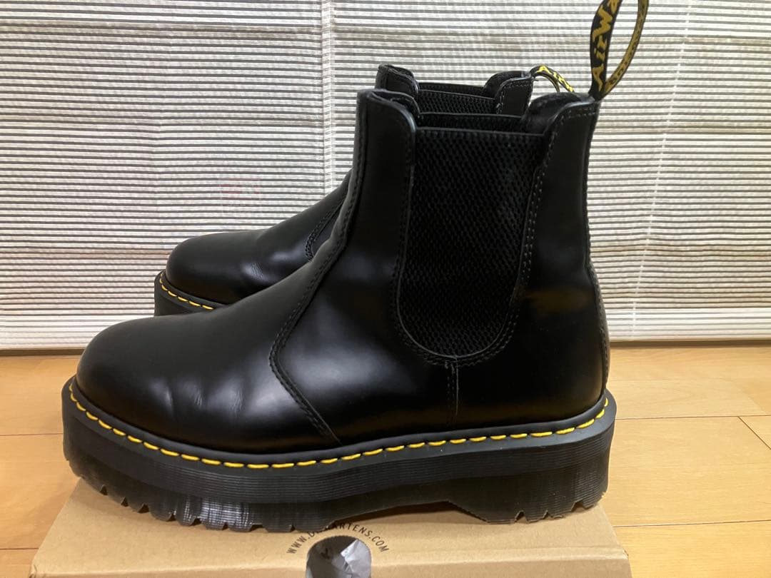 ドクターマーチン 2976QUAD UK10 28.5cm 厚底　美品