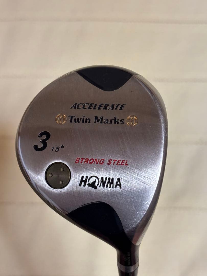 HONMA Accelerate Twin Marks 3番ウッド 15°