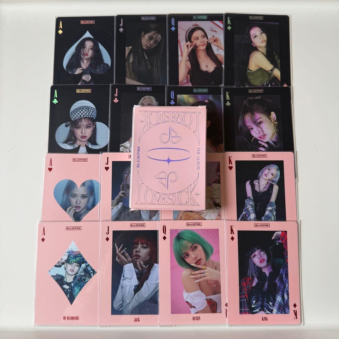 BLACKPINK THEALBUM トランプ
