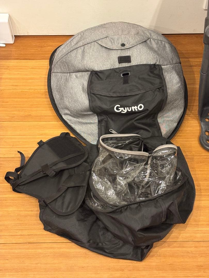 パナソニック クルーム リアシート レインカバー付き