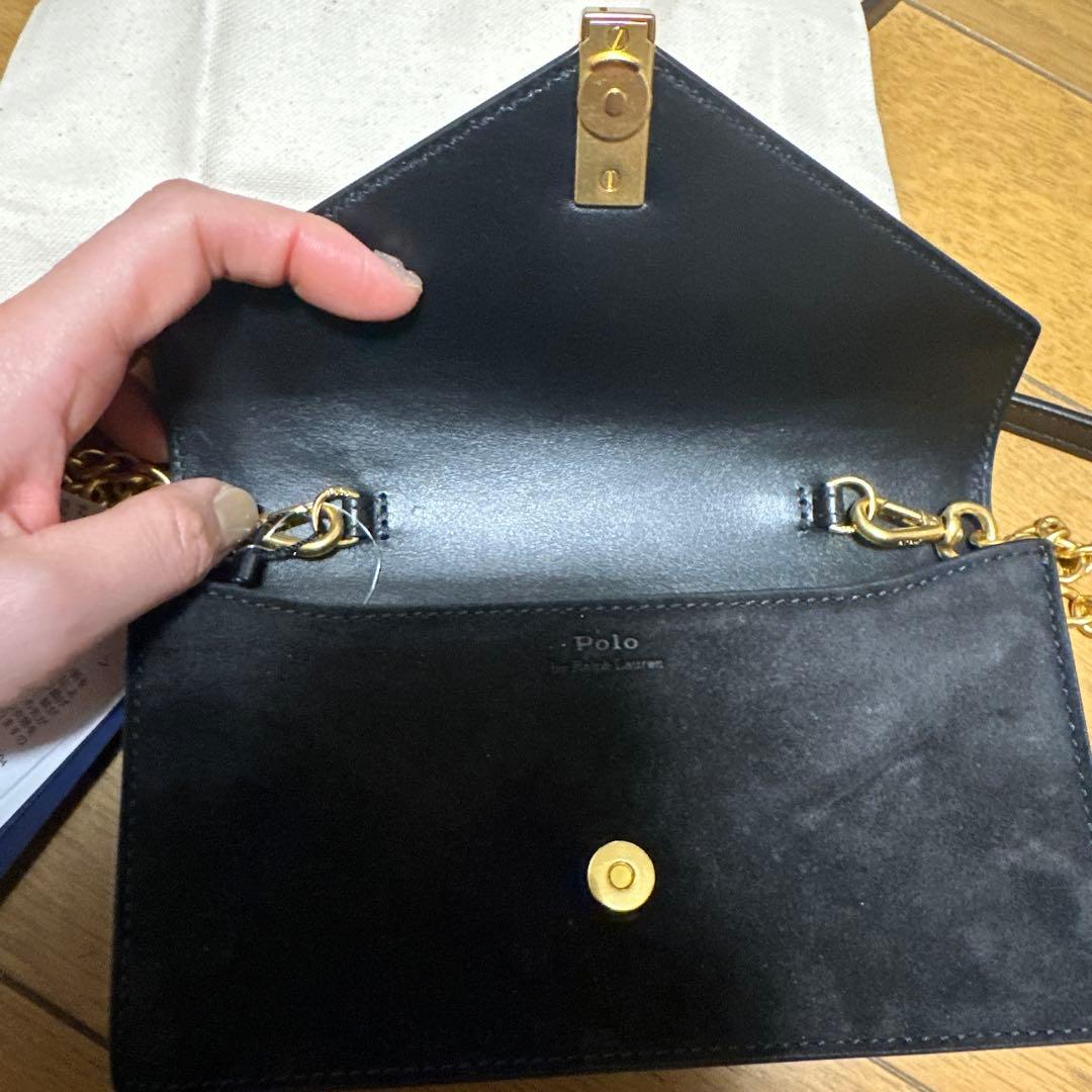 Polo by Ralph Lauren ブラック クラッチバッグ