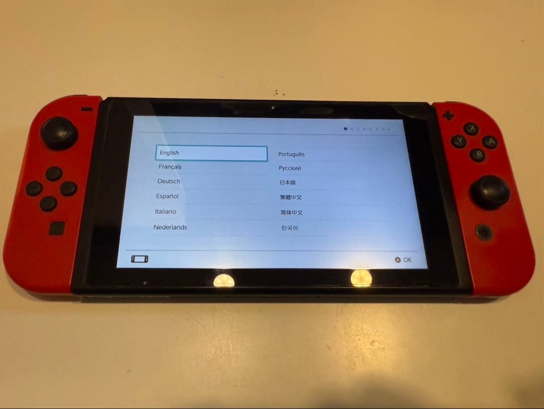 Nintendo Switch 赤色 本体 ACアダプタ付き