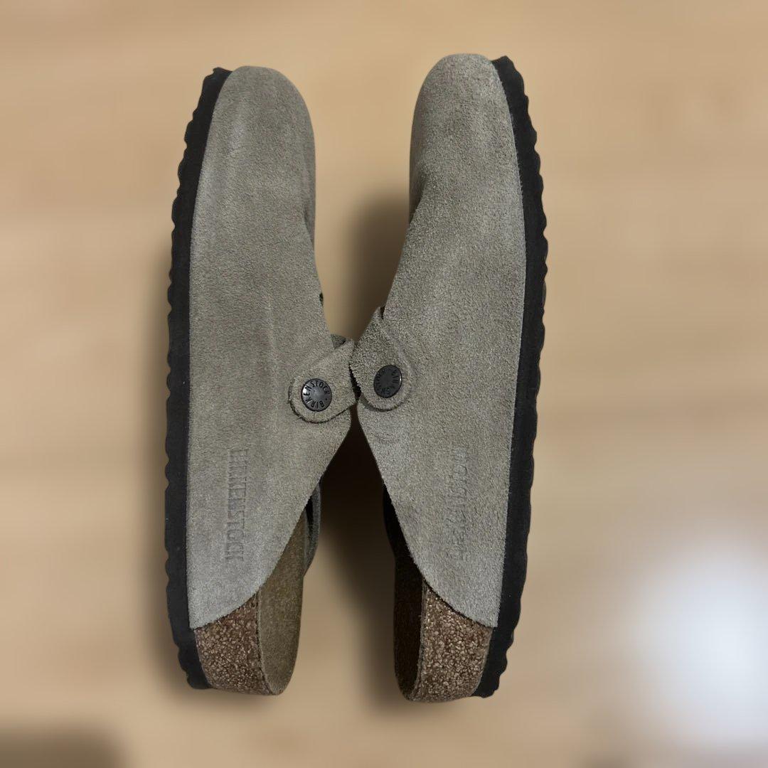 BIRKENSTOCK ボストン スエードレザー トープ　39