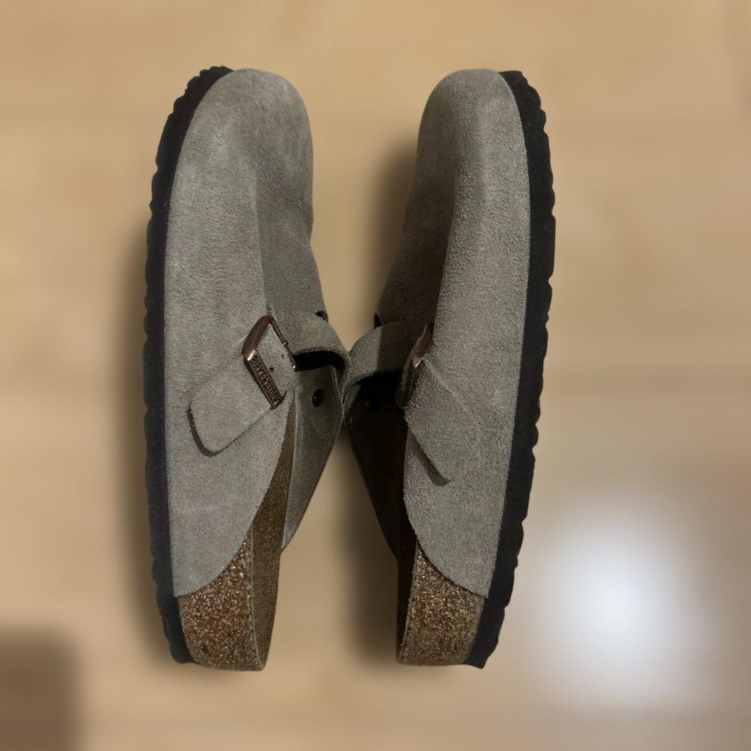 BIRKENSTOCK ボストン スエードレザー トープ　39