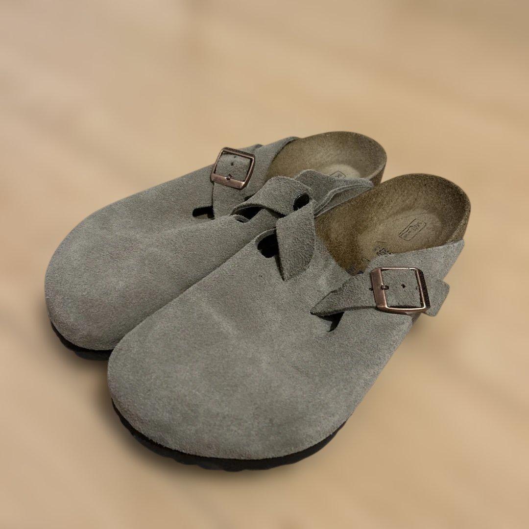 BIRKENSTOCK ボストン スエードレザー トープ　39