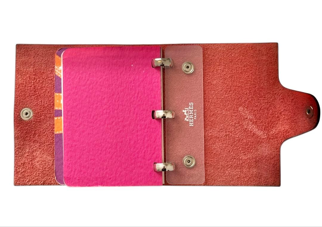 エルメス ノートカバー 手帳カバー　ユリス ミニ　トゴ　レッド　HERMES