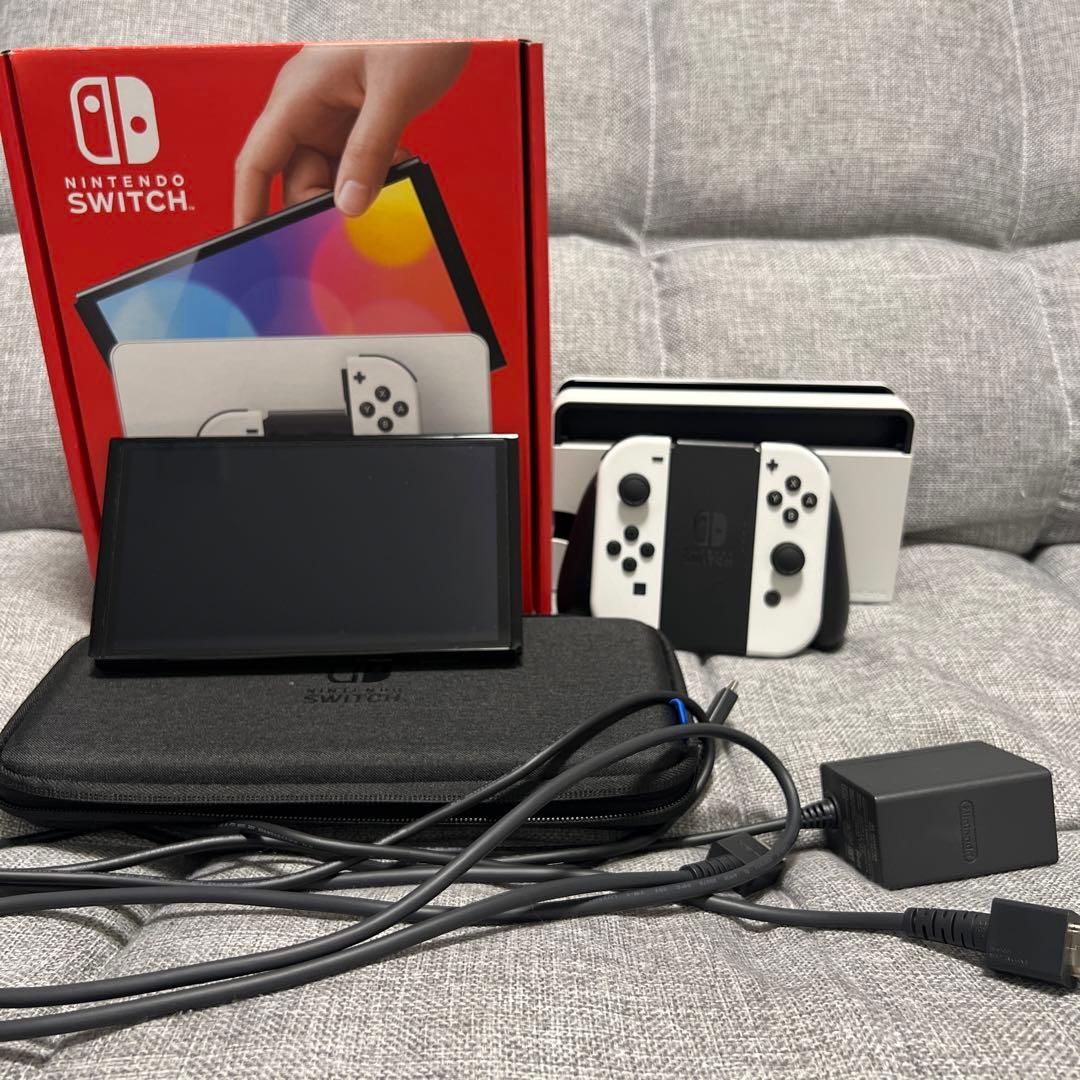 ニンテンドーSwitch 有機EL ケース付き 箱あり