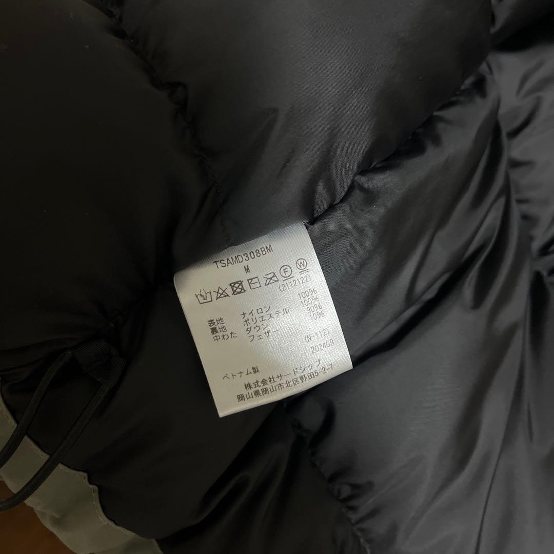 Marmot BEAMS別注 mammoth ダウンベスト グレー M