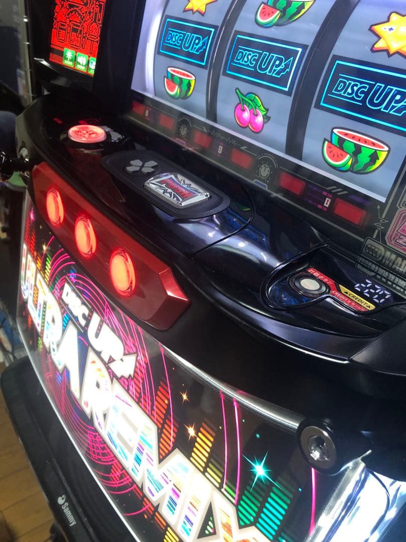 ポリゴン スマスロ実機 ディスクアップUR送料込み データカウンター付き