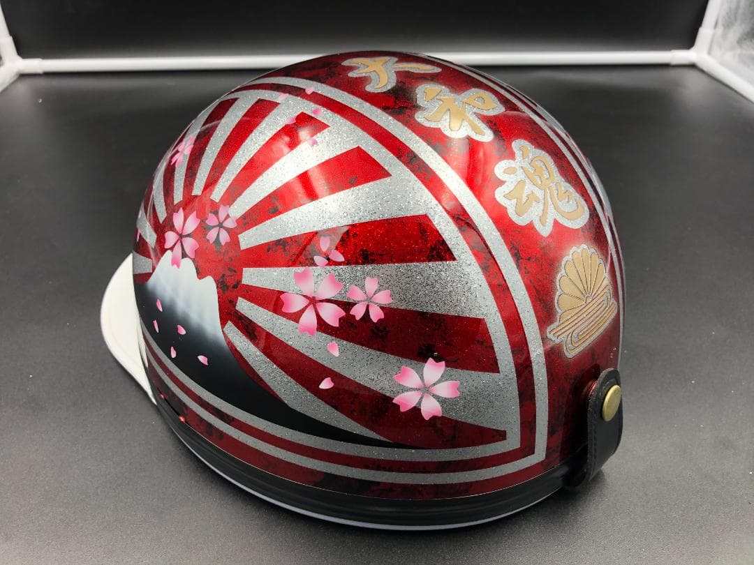 コルク半　カスタム　富士日章　三つボタン　レッドラップ　桜　高級クリヤ送料無料