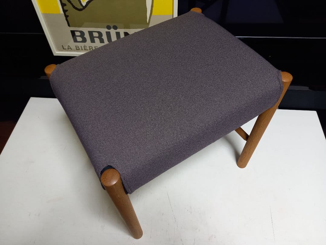 森 宣雄　デザイン　サラ　スツール　　オーク材　フライミー　取扱　美品