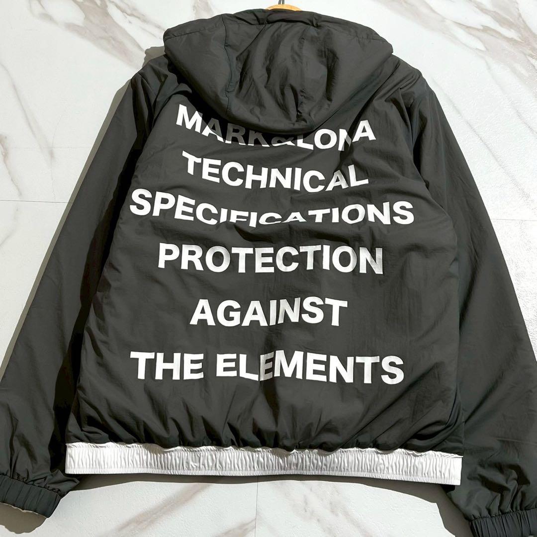 新品未使用タグ付き 2023AW マークアンドロナ リバーシブル ハーフジップ