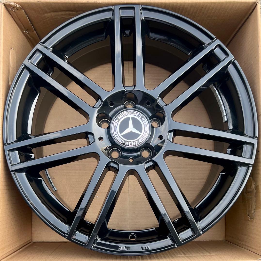美品◆M ベンツ Cクラス W205 ユーロテック　ホイール18インチ4本セット