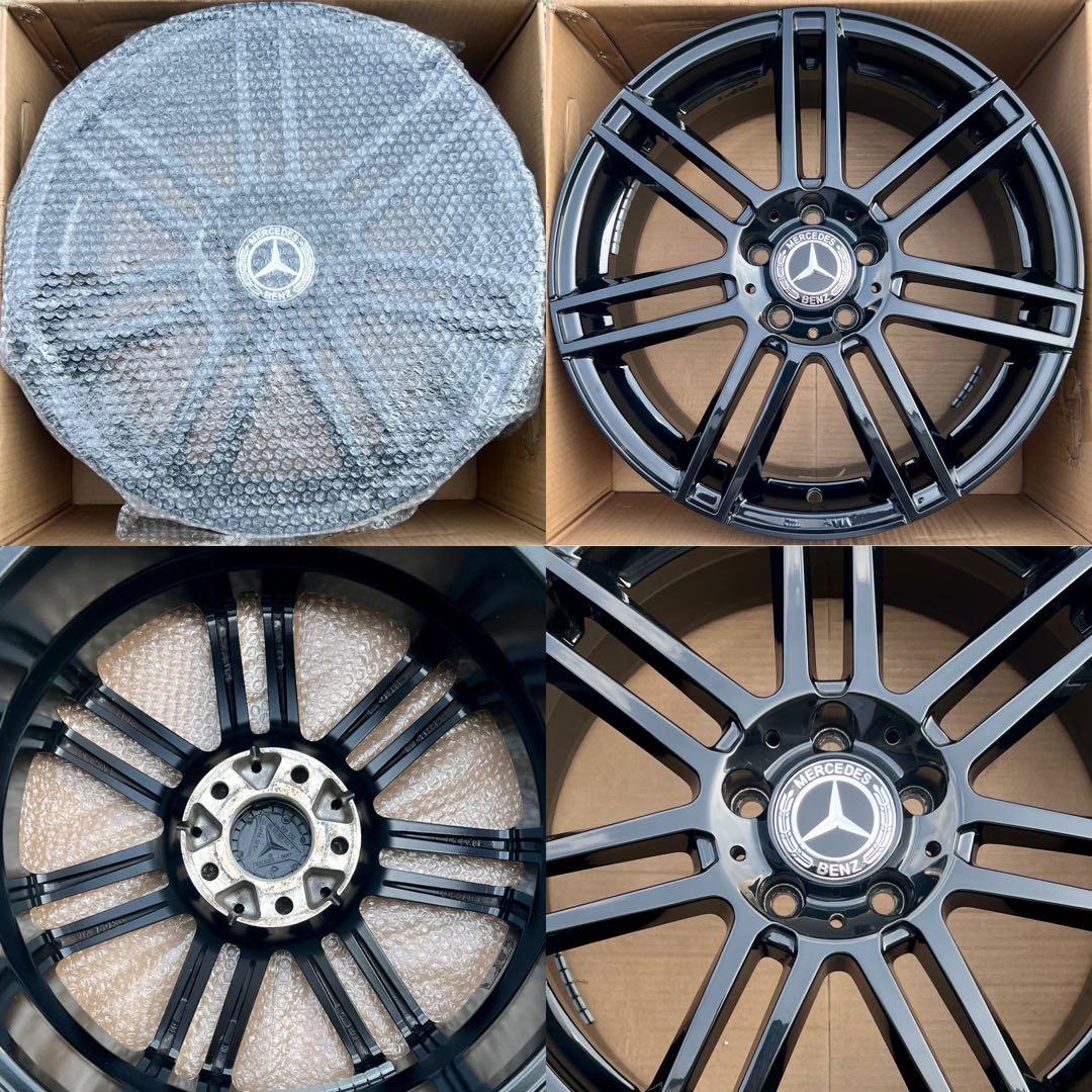 美品◆M ベンツ Cクラス W205 ユーロテック　ホイール18インチ4本セット
