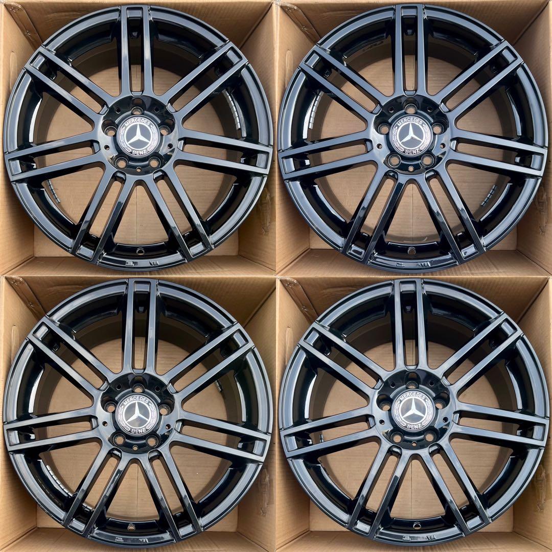 美品◆M ベンツ Cクラス W205 ユーロテック　ホイール18インチ4本セット
