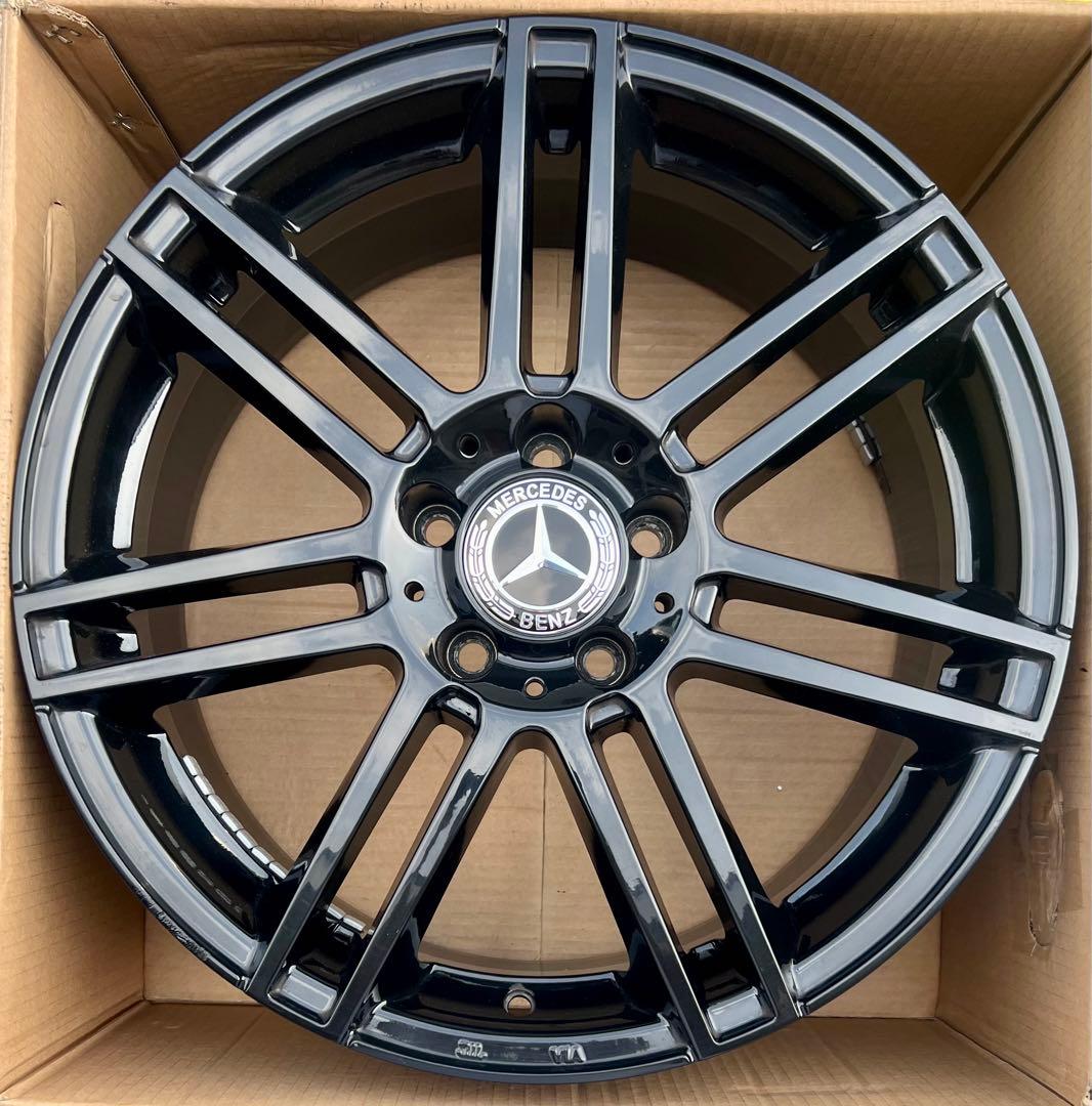 美品◆M ベンツ Cクラス W205 ユーロテック　ホイール18インチ4本セット