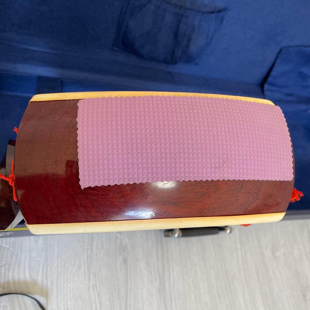 【ssx2673さま専用(<o>)】三味線　ケース 花柄カバー付き　付属品多数