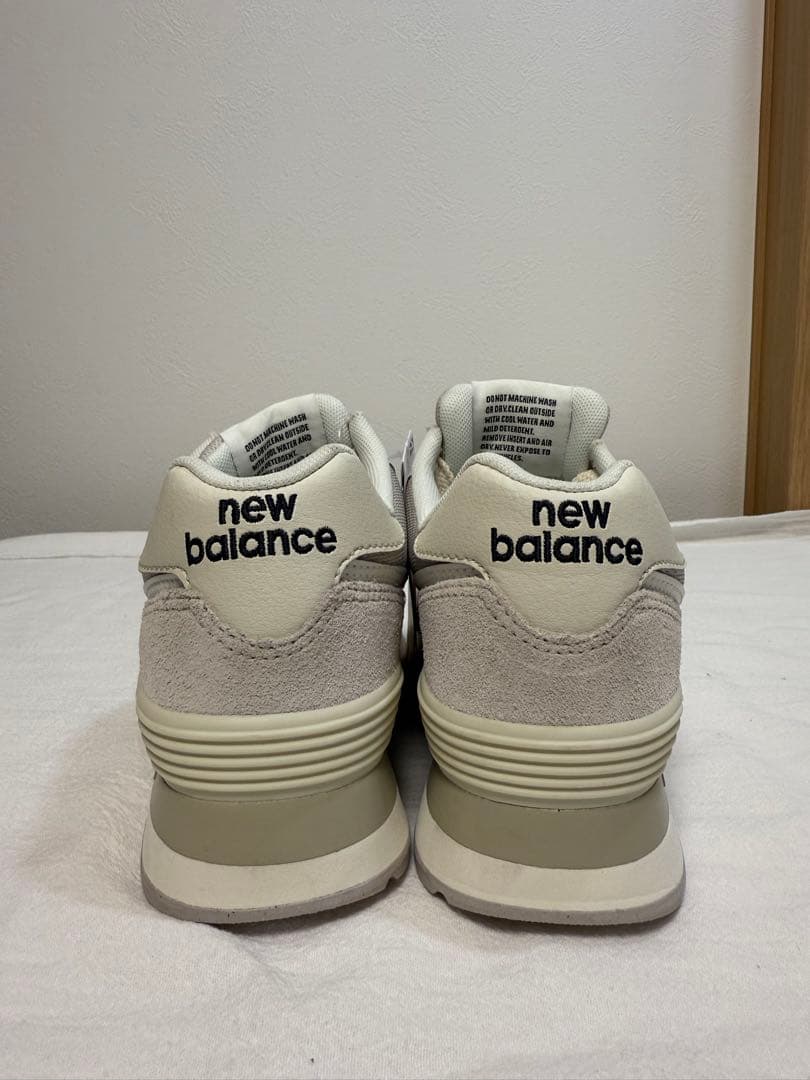 ニューバランス 2025年モデル スニーカー 574 ライトグレー 22cm